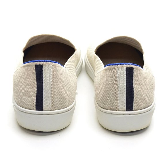 Rothy's The Loafer Tan Knit Washable Flats size 10 - Picture 4 of 6